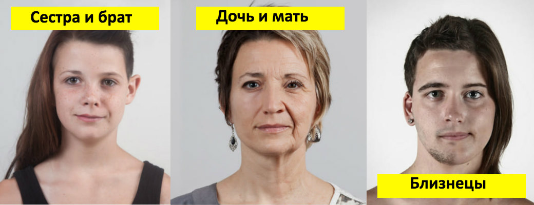 На одно лицо