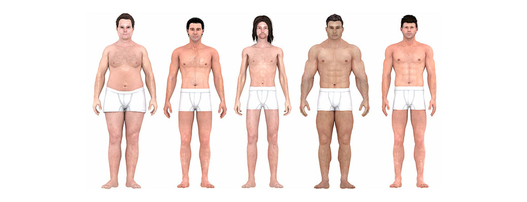 Идеалы мужского тела за последние 150 лет