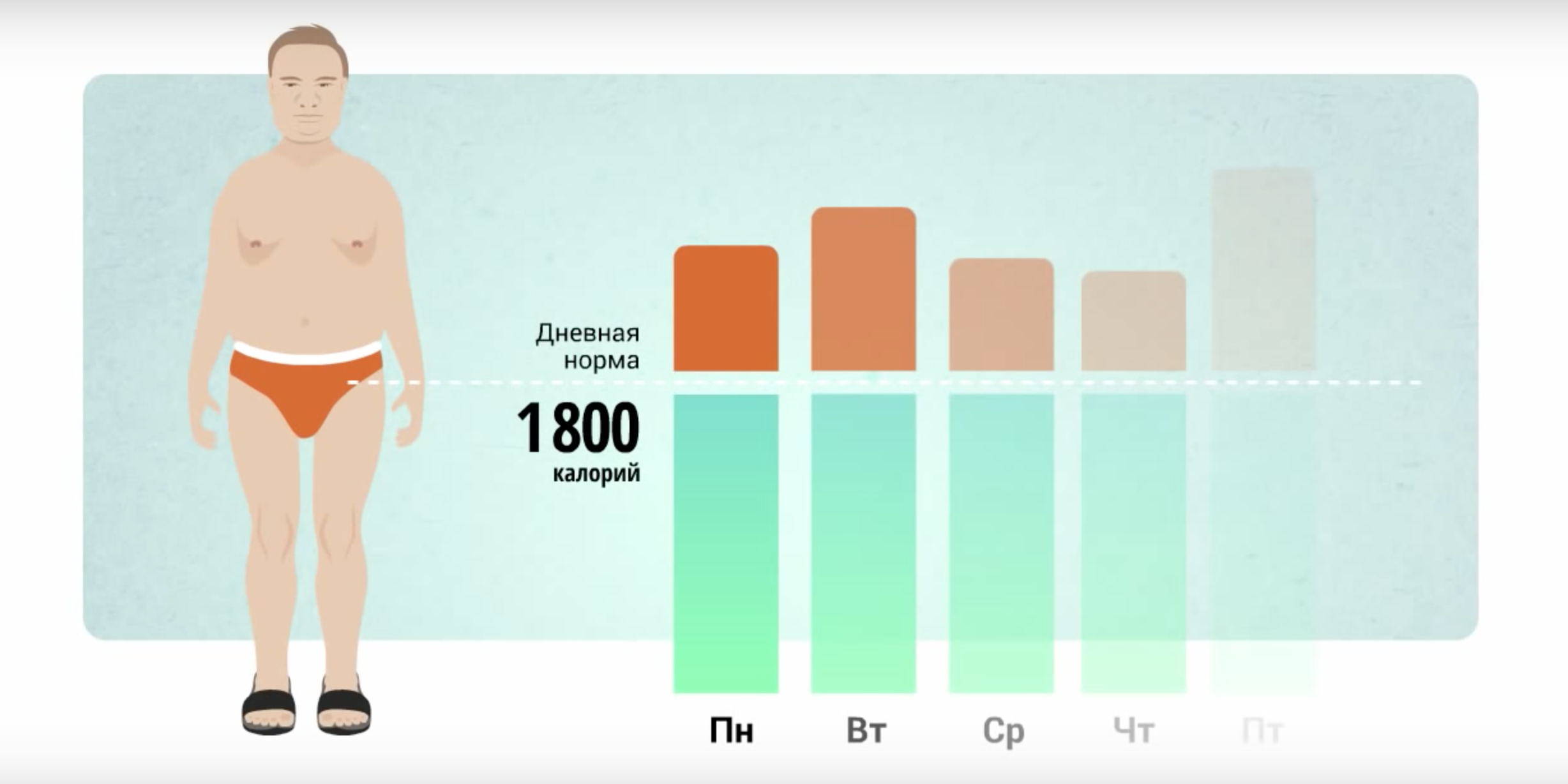Правило 3500 ккал = 0,5 кг