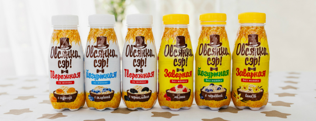 «Овсянка, сэр!» — готовая, полезная и вкусная овсянка из бутылки