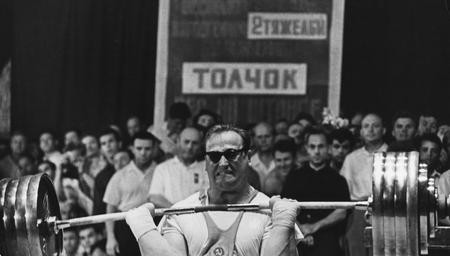 Юрий Власов на Олимпиаде.
