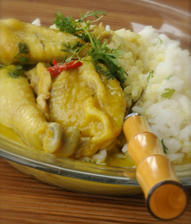 курица карри