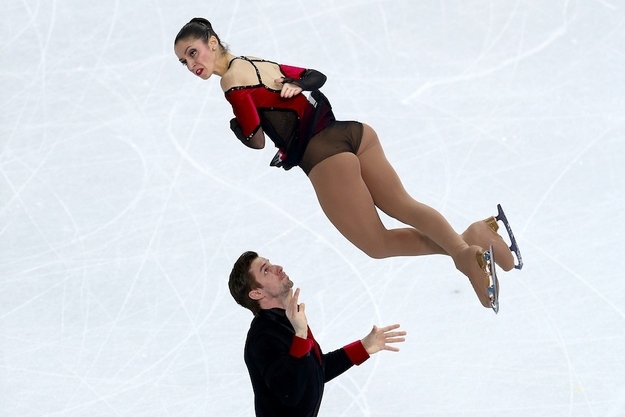 9. Ondrej Hotarek and Stefania Berton of Italy