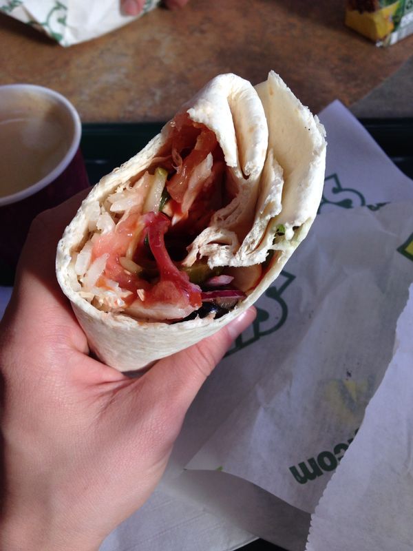 Как зожно есть в Subway