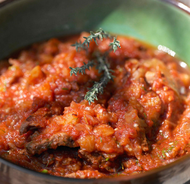 баклажаны с мясом