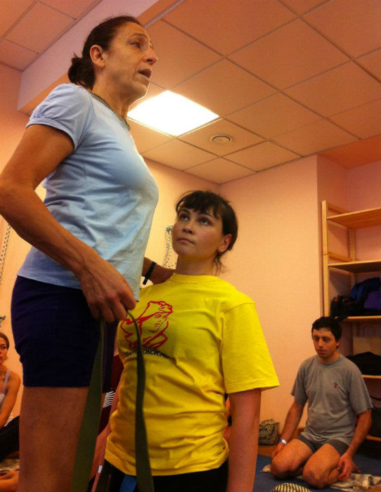 Gabriella Giubillaro_yoga class