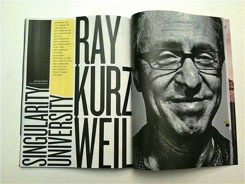 Wired article: Ray Kurzweil, Singularity University