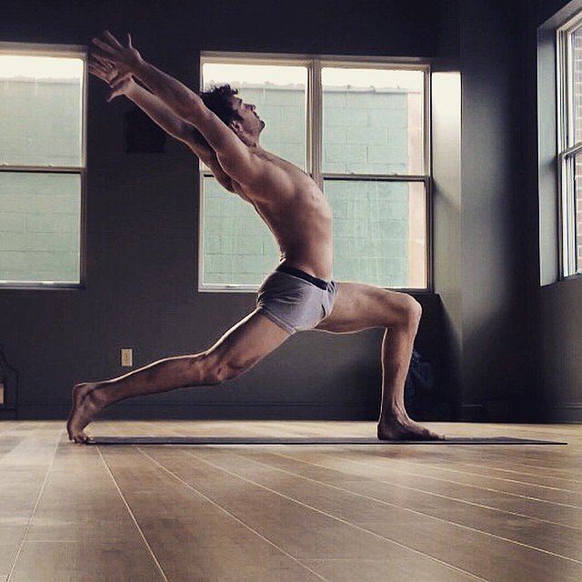 Instagram user justinwolferyogi