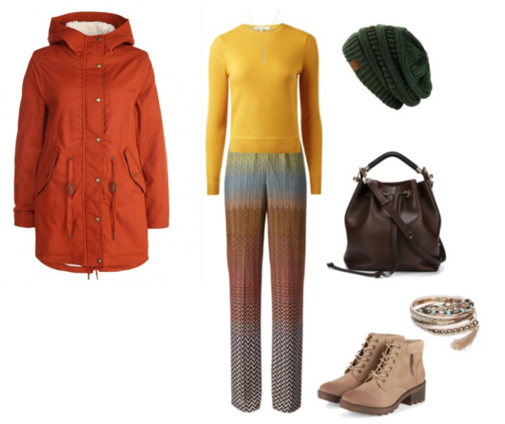 orange jacket