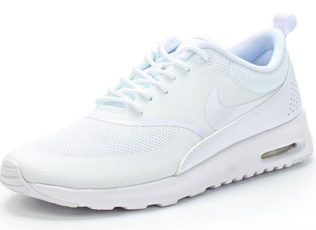 белые nike тканевые