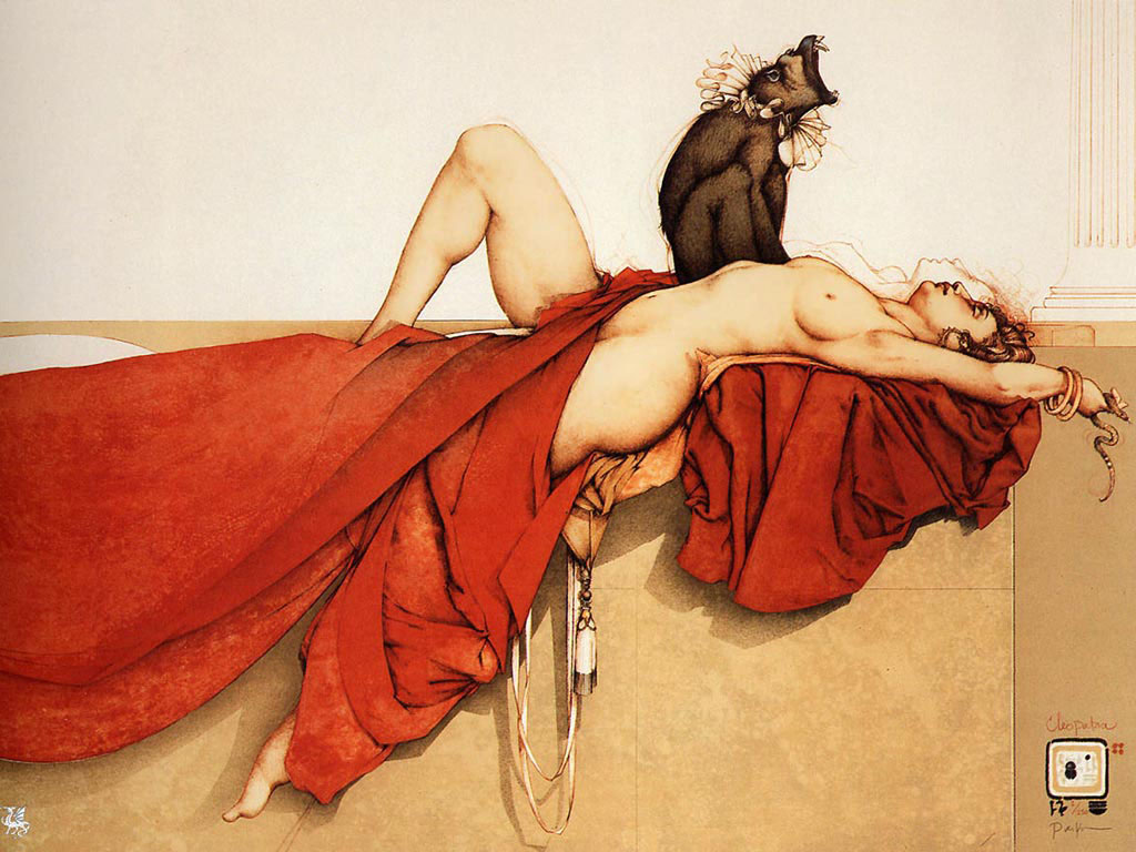 Michael Parkes. Cleopatra.