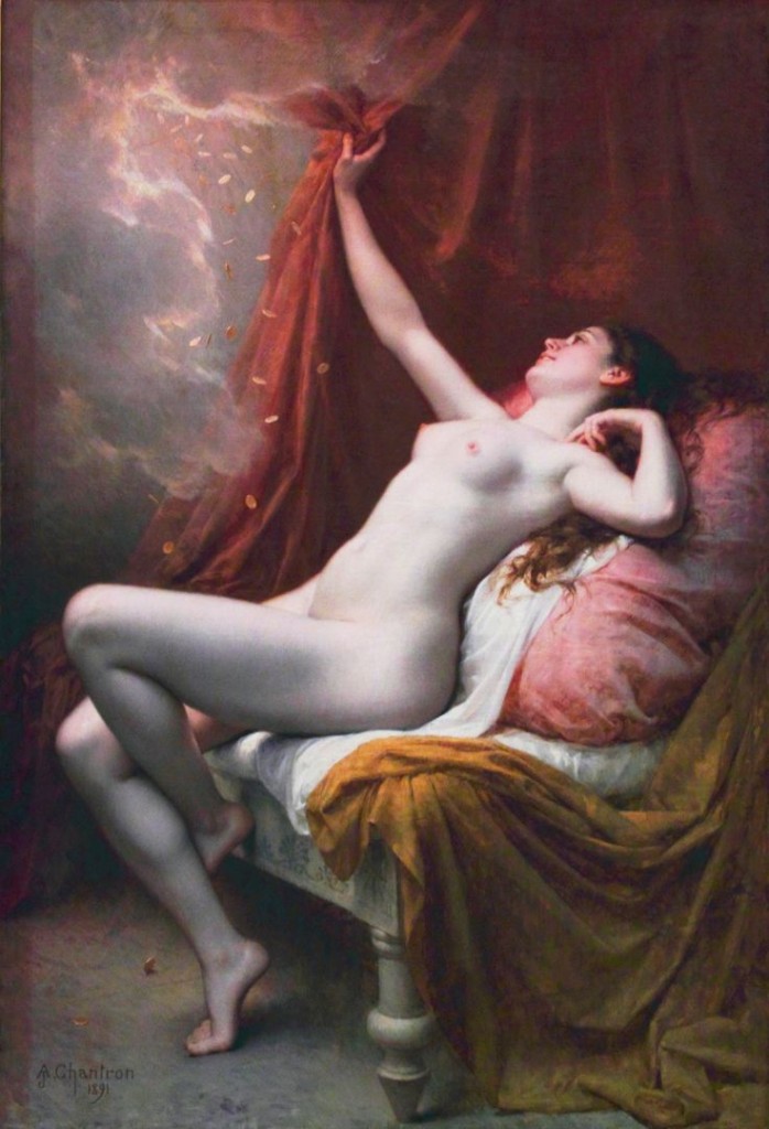 Alexandre-Jacques Chantron. Danaé