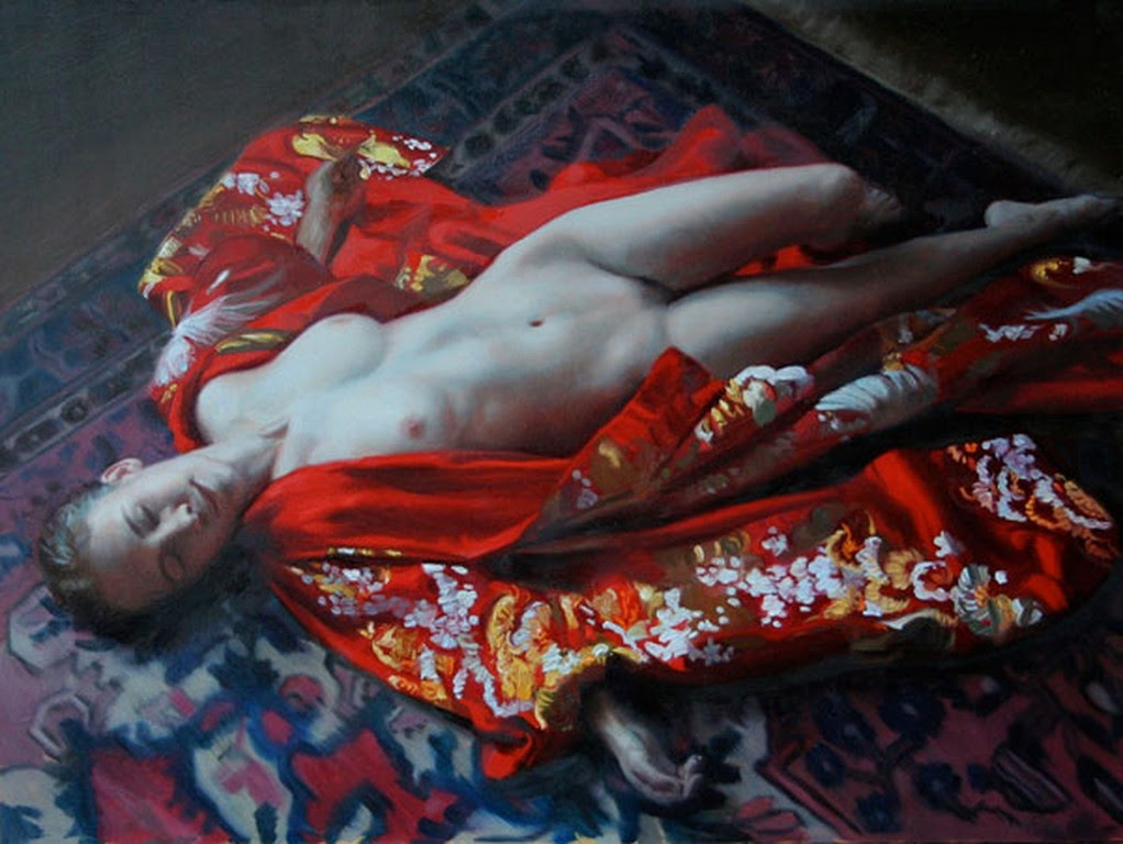 Evan Wilson. The Red Kimono