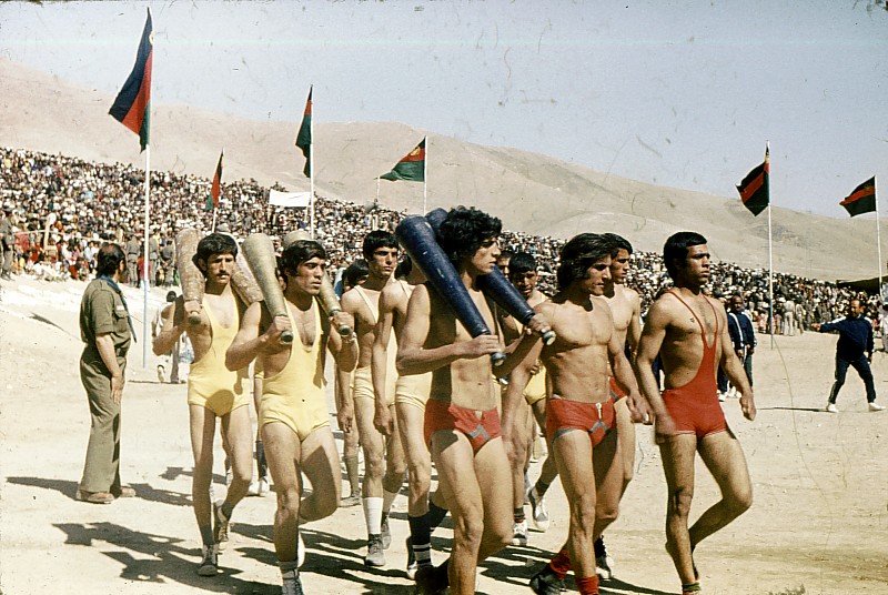 Афганские спортсмены, 1978, Кабул.