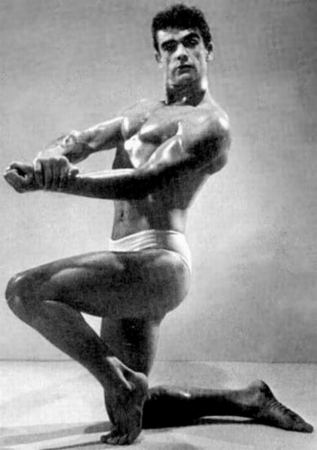 Шон Коннери на конкурсе «Мистер Олимпия», 1953 год, Нью–Йорк