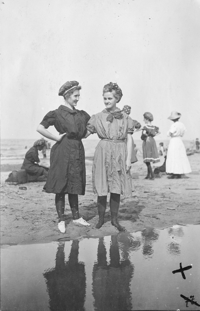 Купание в Эри, Огайо, США, 1913 год