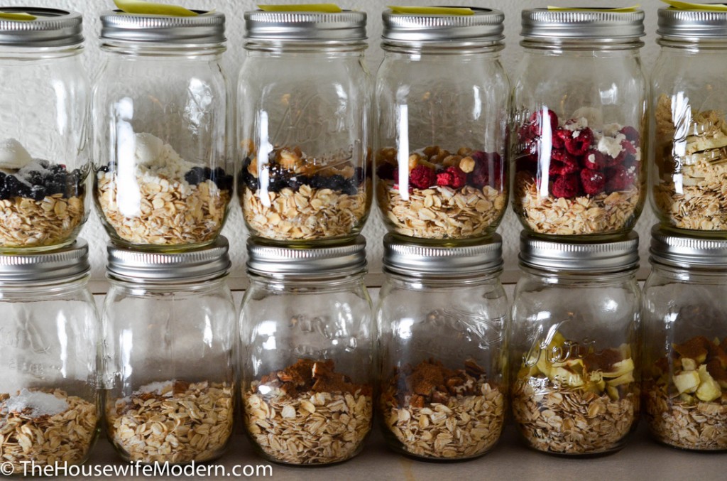 Овсянка в банке. Завтрак на неделю