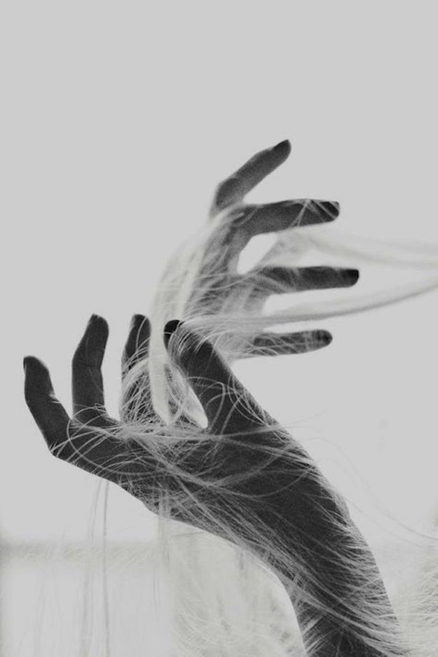 hair and hand